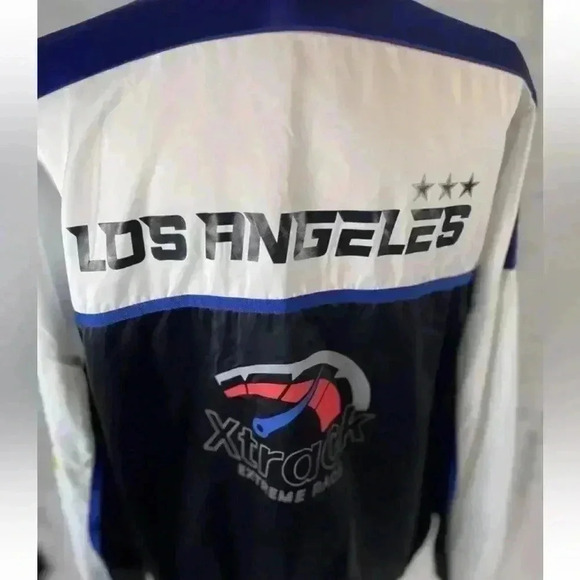 Block Colour Racing Sports Oversized Jacket Motocross Divided Women’s size M H&M - Picture 7 of 16